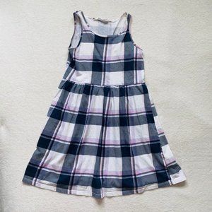 checkered H&M dress